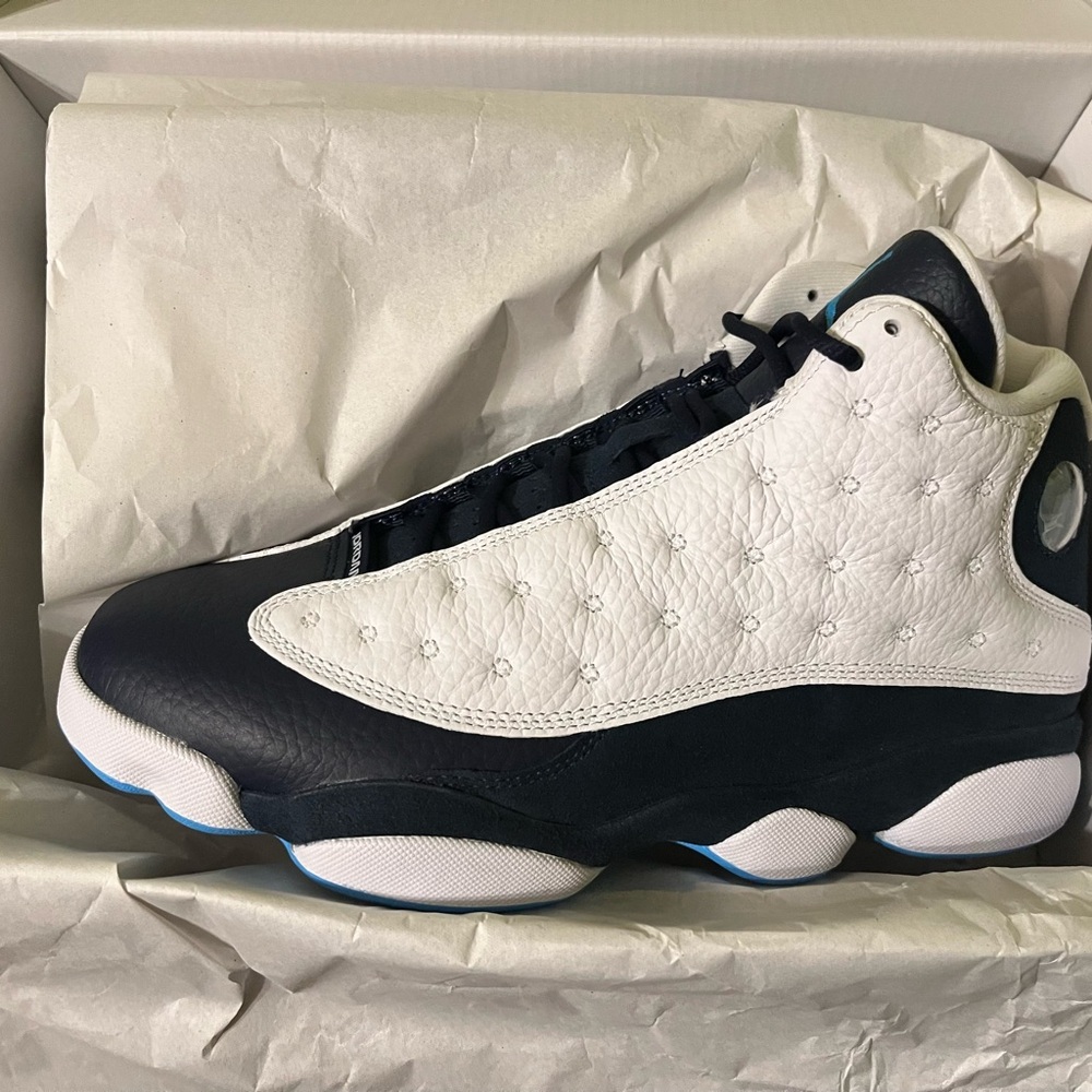 Jordan Athletic Shoes - White and Blue